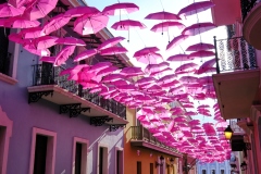 Street With Umbrellas, San Juan Puerto Rico